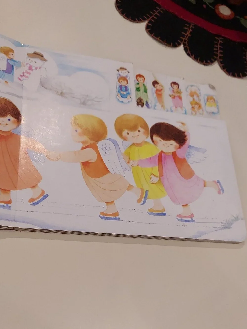Ten Little Christmas Angels Board Book - 1991